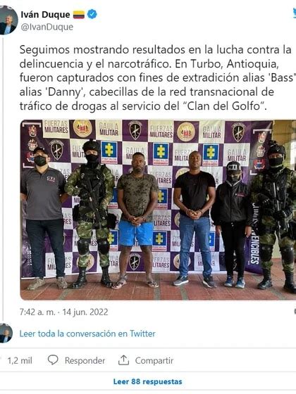 ejército capturó a dos extraditables del ‘clan del golfo en turbo antioquia infobae