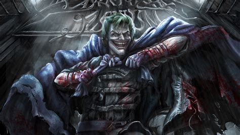 3840x2400 Joker Arkham Asylum Artwork 4k Hd 4k Wallpapers Images