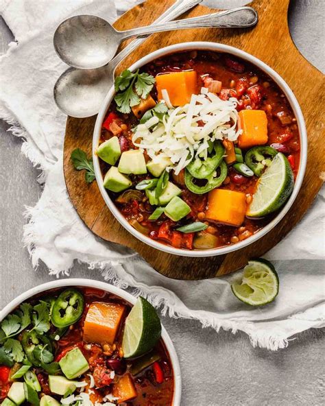 Vegetarian Instant Pot Chili Recipe In 2020 Homemade Soup Recipe