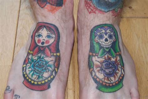 50 Outstanding Skull Tattoos On Foot Tattoo Designs
