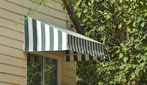 A Colorful Canvas Awning Can Provide An Attractive Complement To Your