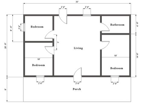 Small 3 Bedroom Cabin Floor Plans Black Bear Battle Creek Log Homes