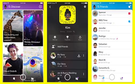 snapchat redesigns its app to separate social from the media phoneworld