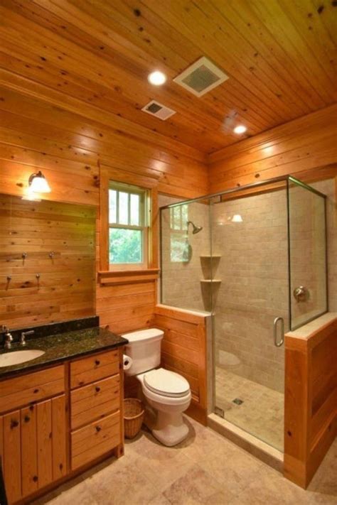 Modernbathroommakeover In 2019 Cabin Bathrooms Small Cabin Bathroom