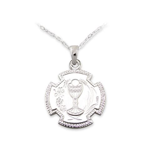 First Communion Chalice Cup Pendant Made In Ireland