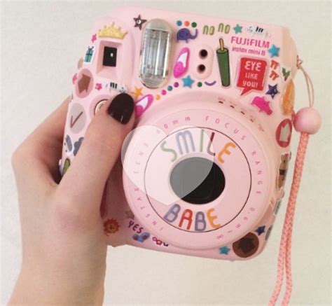 Cutest Polaroid Pink Polaroid Camera Polaroid Camera Instax Camera