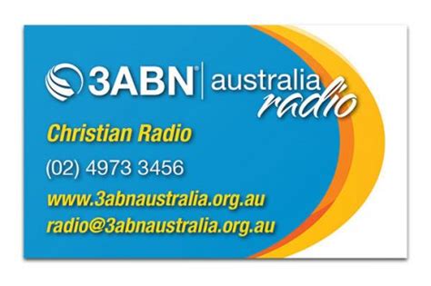 3abn Australia Radio Cards 3abn Australia