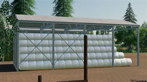 Fs19 Mods • Placeable Bale Storage Sheds • Yesmods