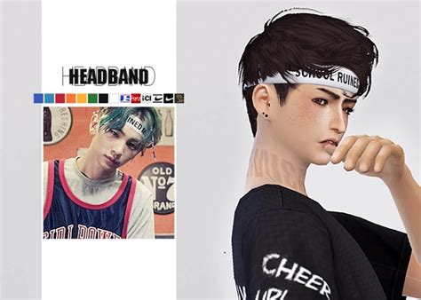 Sims 4 Cc Headband Male All In One Photos