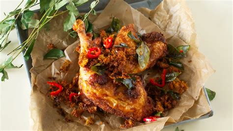 Ayam Goreng Berempah · Southeast Asian Recipes · Nyonya Cooking Rice