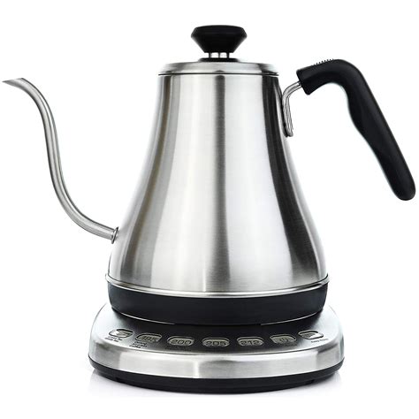 Gooseneck Electric Kettle With Temperature Control And Presets 1l