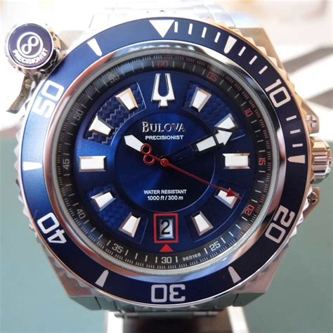 Bulova Precisionist Diver Blue Dial Bracelet