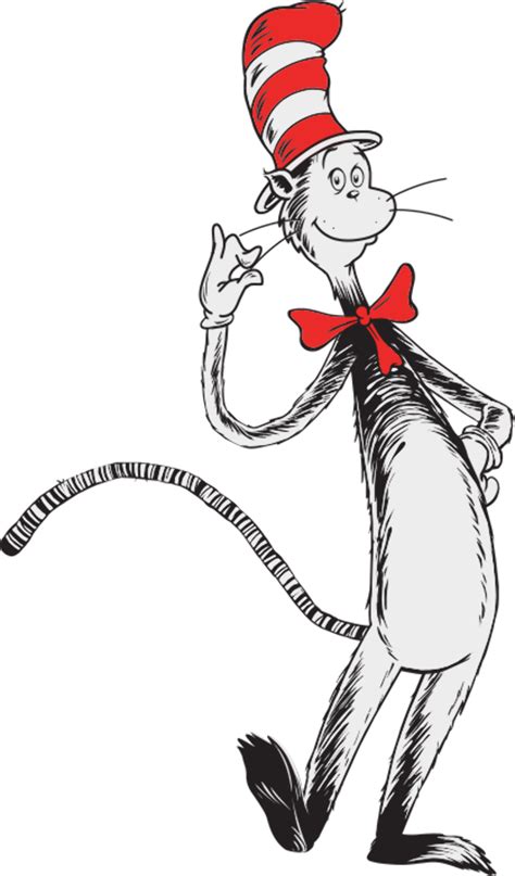 Download High Quality Cat In The Hat Clipart Dr Seuss Transparent Png