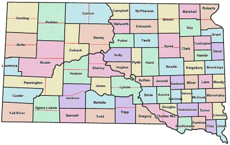 South Dakota Counties