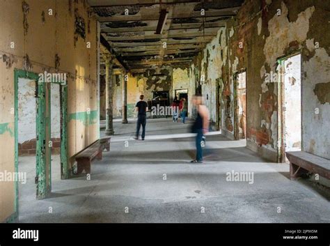 Dining hall mess room decay hi-res stock photography and images - Alamy