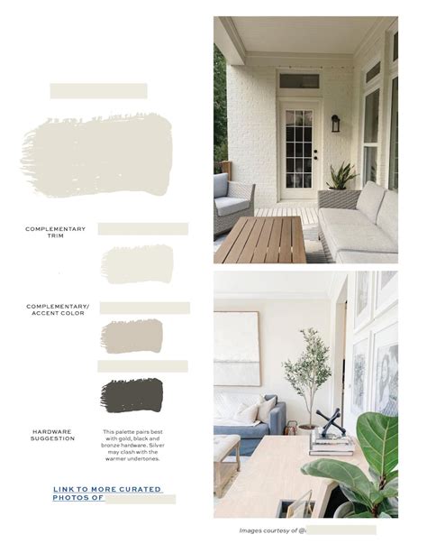 Sherwin Williams Accessible Beige Complementary Color Palette Etsy