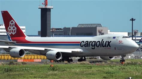 Cargolux Boeing 747 8f Lx Vcd Takeoff From Nrt 16r Youtube