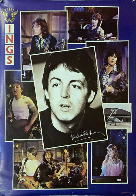 Lot 277 Paul Mccartney And Wings Posters