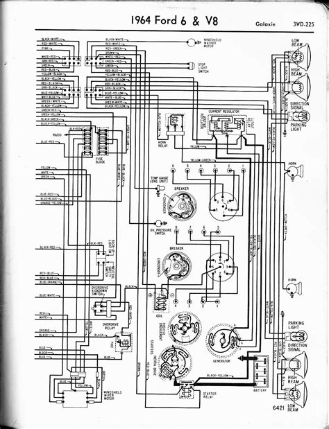 Can you tell me what (which wires) i need to connect, put together to make car start without ignition switch ? 1964 Ford Galaxie Wiring Diagram