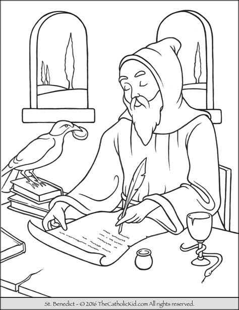 This makes a nice frame effect on the finished bible storyboard. Saint Bernard Coloring Pages at GetColorings.com | Free ...