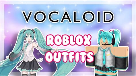 Vocaloid Roblox Outfit Ideas Youtube