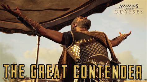 Assassin S Creed Odyssey The Great Contender Side Quest Walkthrough