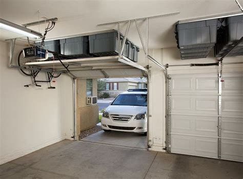 Building an easy track on your garage ceiling garage storage: Keep Track Storage Solutions completely thought out ...