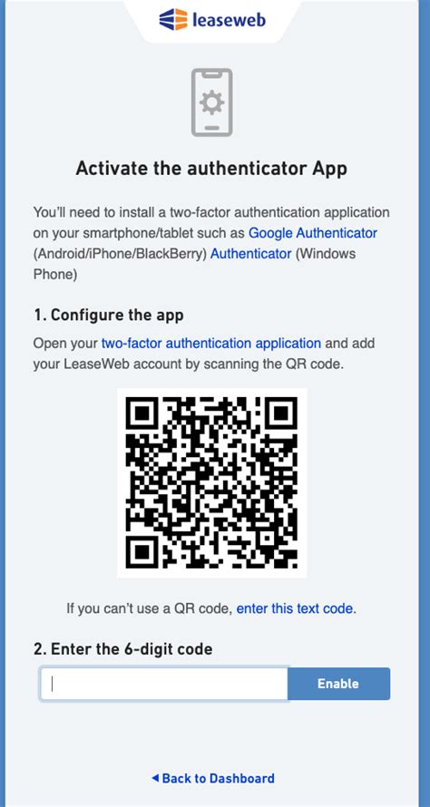 Setup Two Factor Authentication Knowledge Base