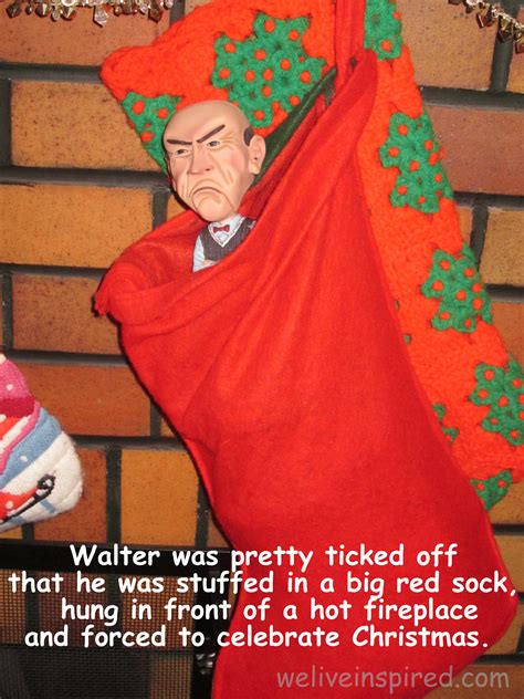Jeff Dunhams Walter Celebrates Christmas We Live Inspired