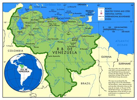 Large Political Map Of Venezuela With Roads And Major Cities Vidiani