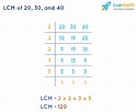 LCM of 20, 30 and 40 - How to Find LCM of 20, 30, 40?