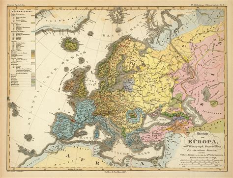 Fileracial Map Of Europe German 1847 Wikimedia Commons