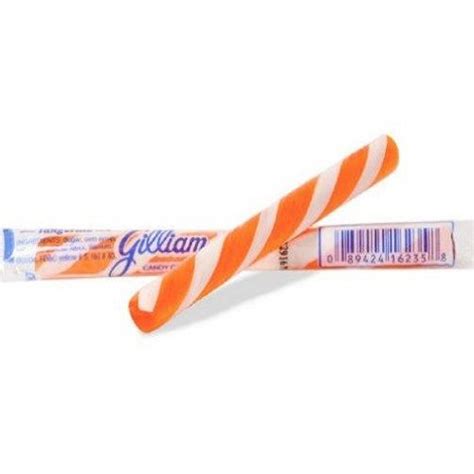 Gilliam Tangerine Candy Stick 40 Oz Box Orange Candy