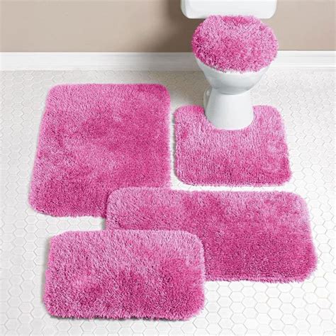 Best Bath Rug Sets Ideas Pink Bath Rug Pink Bathroom Decor Pink