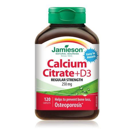 People who don't get enough sun, especially people living in canada and the northern half of the role of vitamin d for fall prevention is confusing and controversial. Jamieson Calcium Citrate + Vitamin D3 Caplets | Walmart Canada