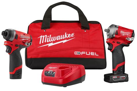 Milwaukee Tool 2599 22 Milwaukee M12 Fuel 2 Tool Combo Kits Summit Racing