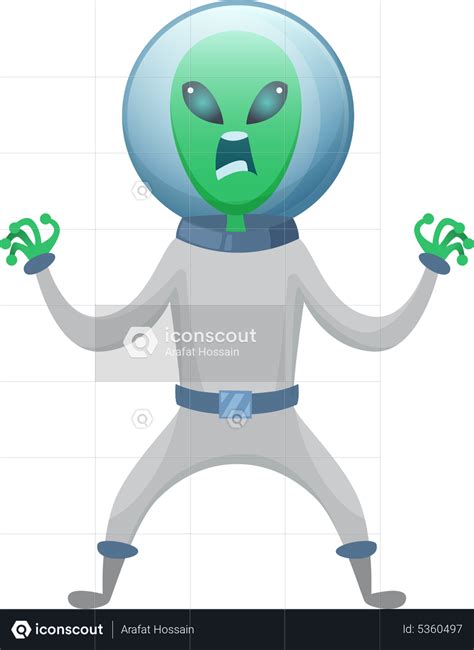 Best Premium Angry Aliens Illustration Download In Png And Vector Format