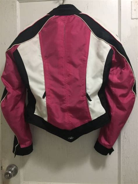 Joe Rocket Womens Medium Pink Crotch Rocket Padded Protective Jacket Ebay
