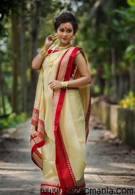 How To Drape A Sari In Bengali Style Zig Zac Mania