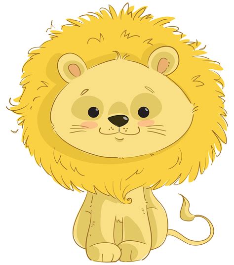 Cute Lion Clip Art