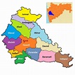 Pune district map taluka wise - Map of Pune district with talukas ...