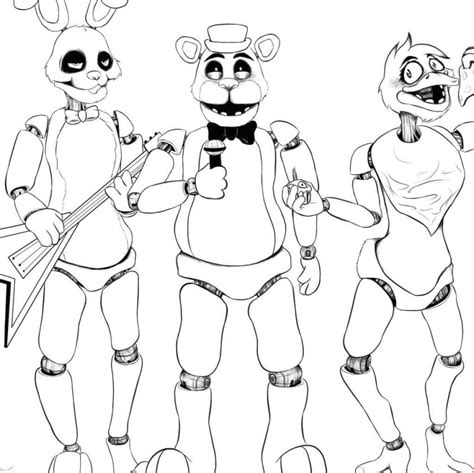Get This Fnaf Coloring Pages To Print Fq70