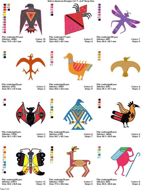 Native American Embroidery Designs Embroidery And Origami