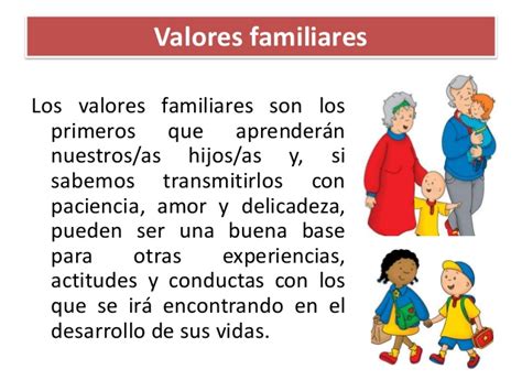 Imágenes de los Valores familiares humanos morales y éticos para niños Información imágenes