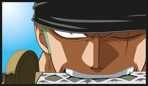 5 Anime Anime Shows Angry Face Strawhats Zoro One Piece Gesture