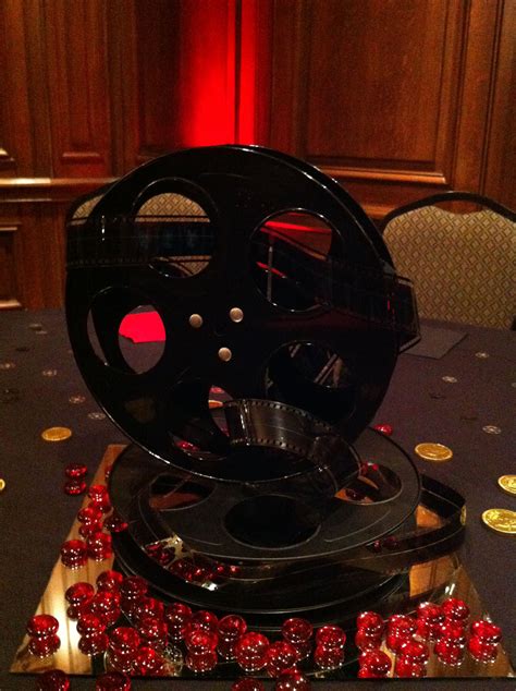 Movie Reel Centerpiece 2 Hollywood Party Theme Winery Decoration
