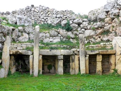 The Ggantija Temples On Gozo Malta These Structures Date Back To 3500