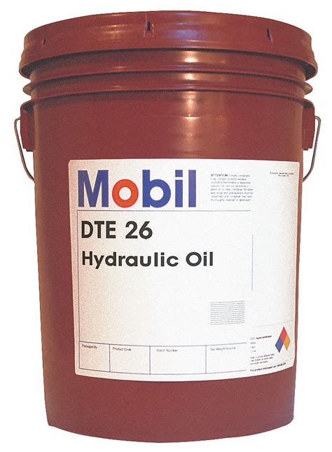 Mobil Mineral Hydraulic Oil 5 Gal Pail Iso Viscosity Grade 68