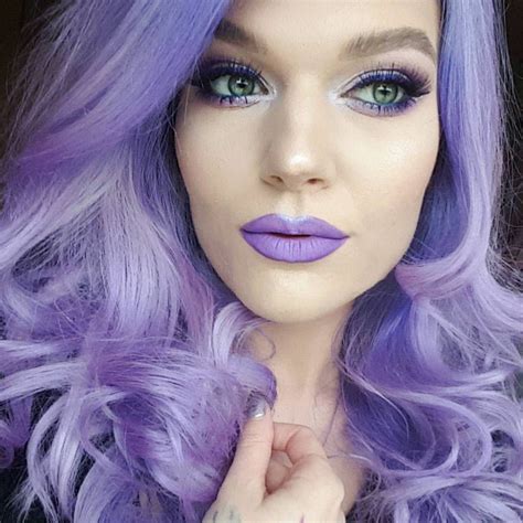 Lavender Lilac Purple Hair Lilac Hair Multi Colored Hair Hair Color