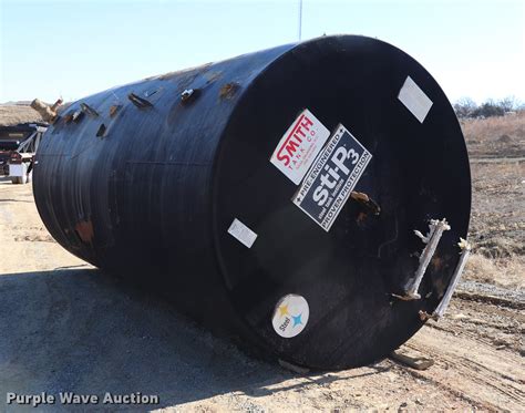 Underground Fuel Tank In Mcalester Ok Item Ec9365 Sold Purple Wave